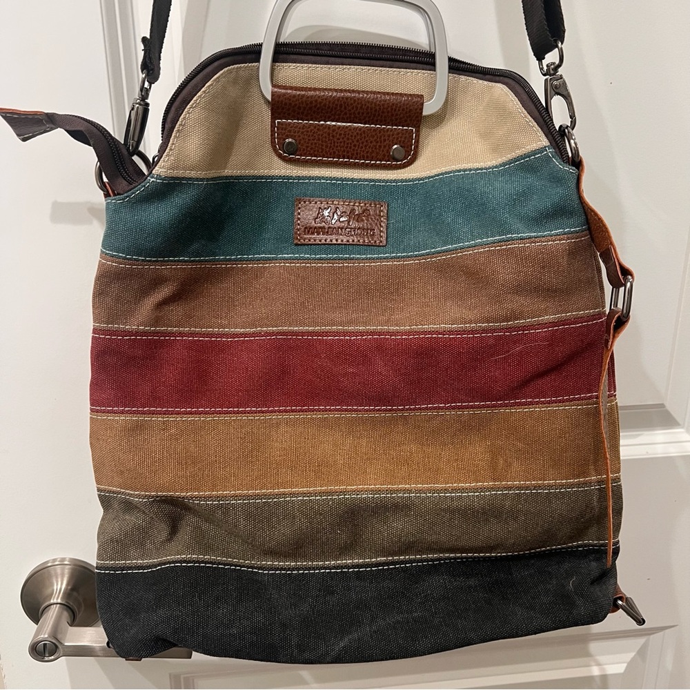 Manjianghong Hobo Shoulder Crossbody Bag Tote Handbag Purse Canvas Zip